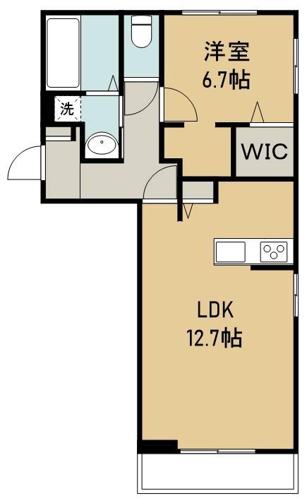 ティアレなないろの里 間取り図