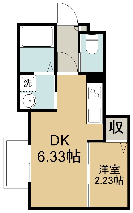 （仮称）南小泉１丁目アパートＢ 103号室 間取り