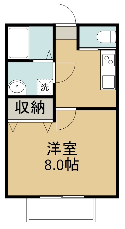 Ｐａｄｄｉｎｇｔｏｎ南小泉 101号室 間取り