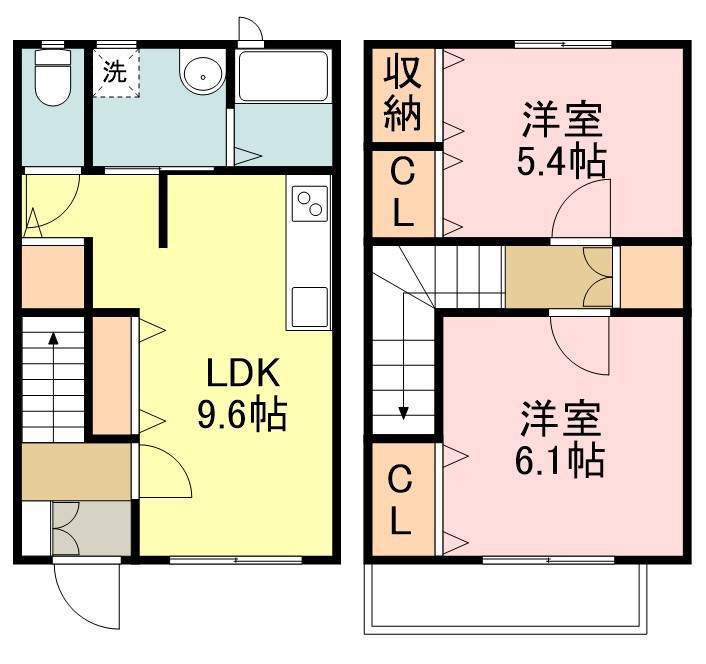 ロイヤルシャトーＡ 間取り図