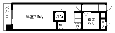 ライオンズマンション上杉東 間取り図