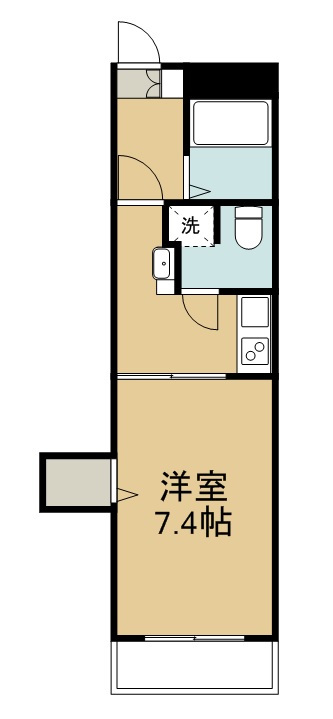 ライオンズマンション上杉西 間取り図