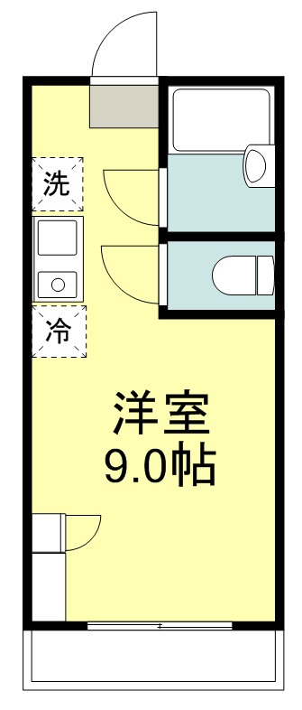 ハイツＡ＆Ｋ 間取り図