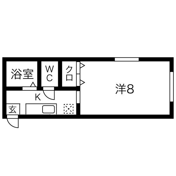 メイプル東照宮 間取り図