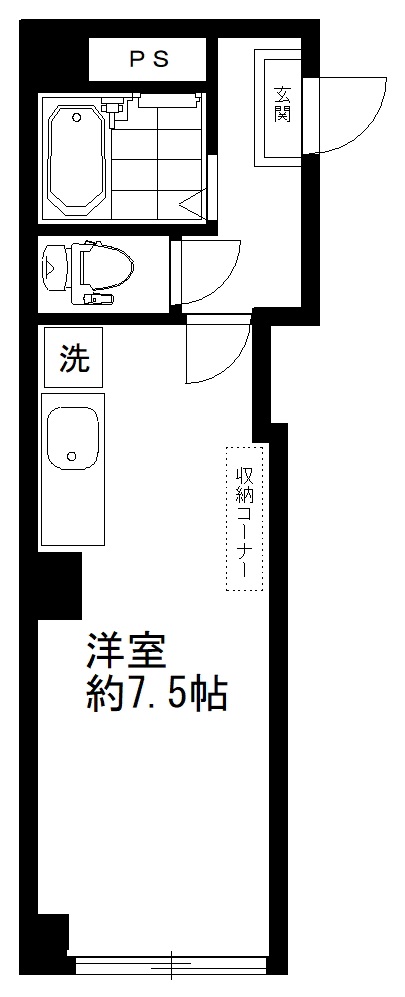 アーバンコート黒松 間取り図