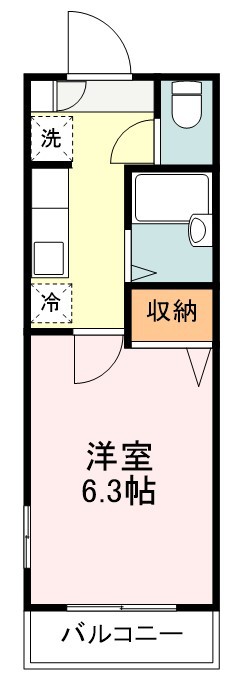 フレール台原 間取り図