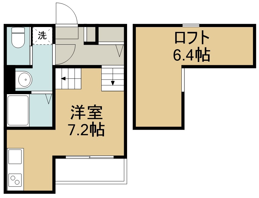 クレフラスト栄 間取り図