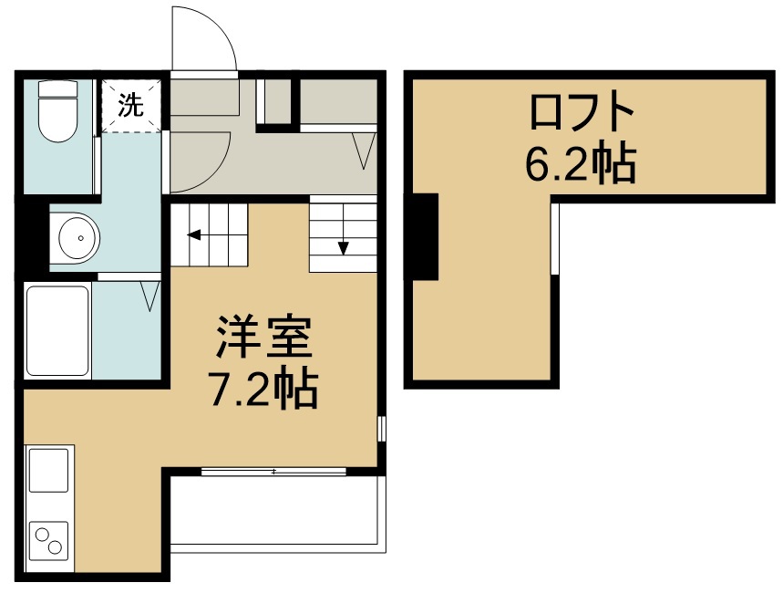 クレフラスト栄 間取り図