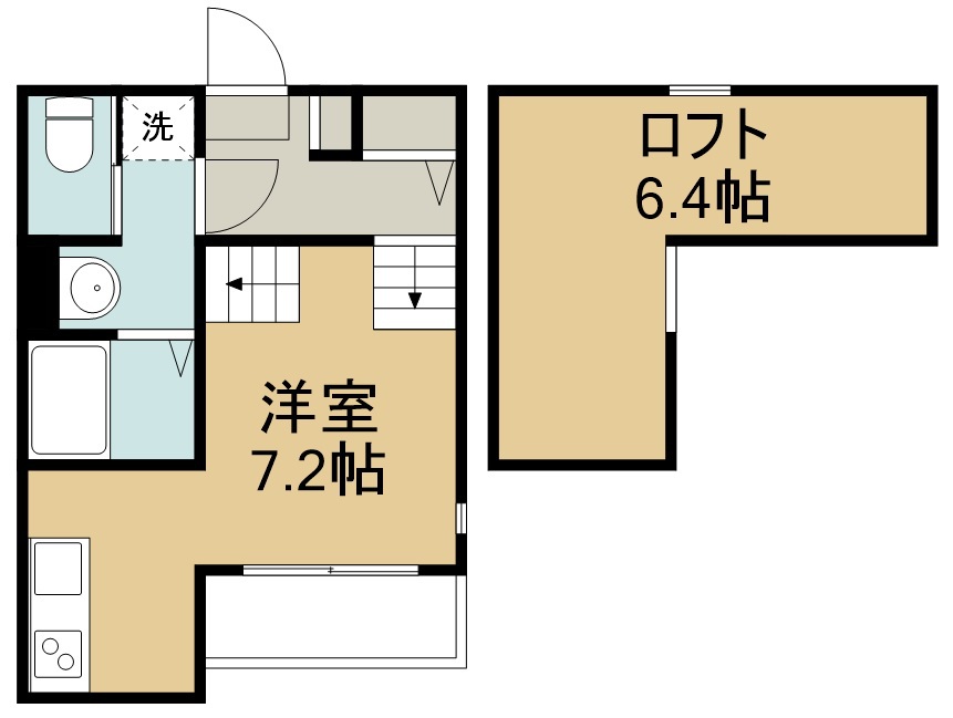 クレフラスト栄 間取り図