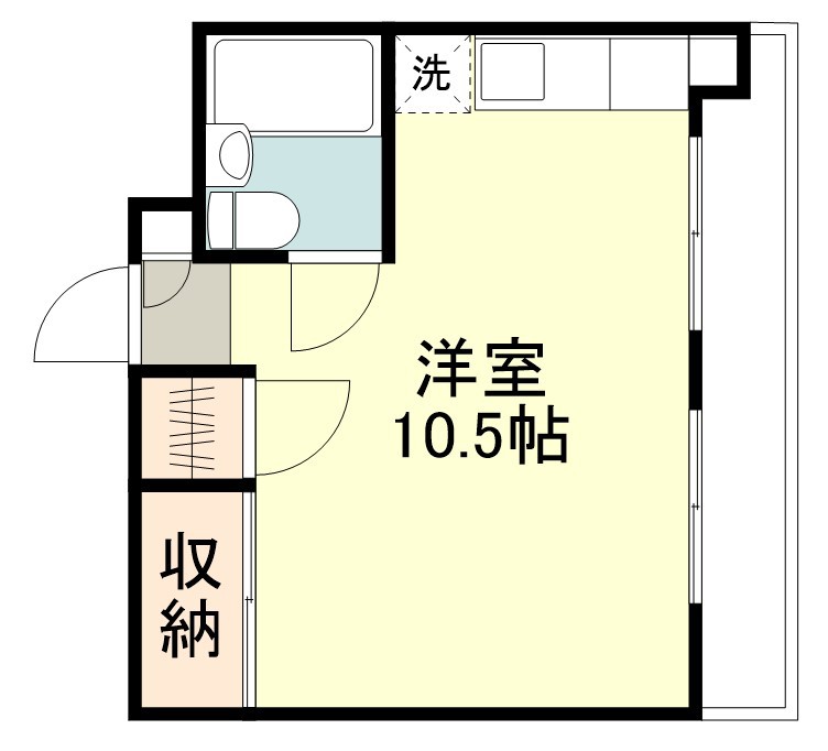 第５銅谷ビル 間取り図