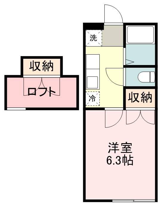 アーバンシティ南光台東 202号室 間取り