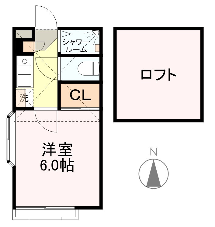 メゾン・ド・ジュンⅣＢ 間取り図