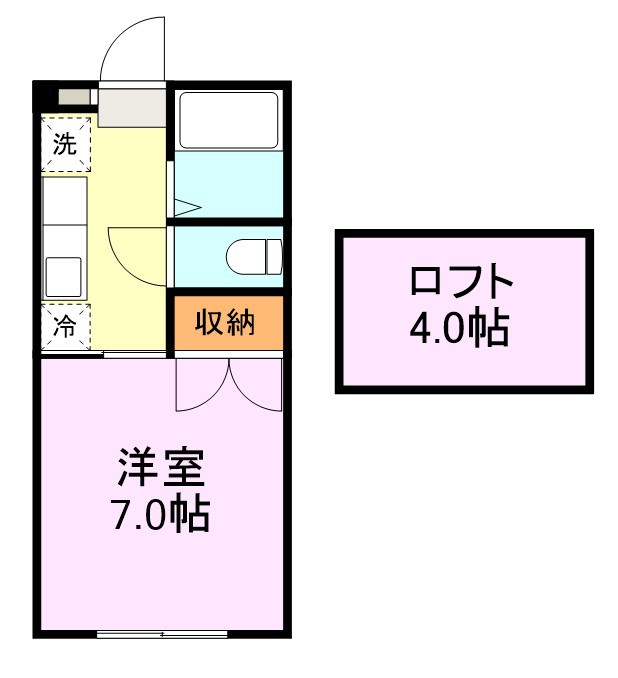 プリンスコート桜ヶ丘 間取り図