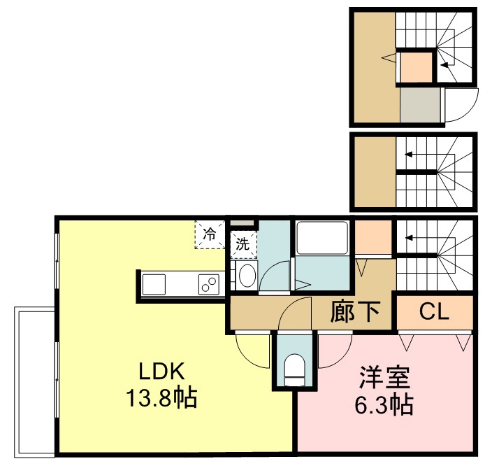 ｐｒｉｍｏ　ｄｉｏ 間取り図