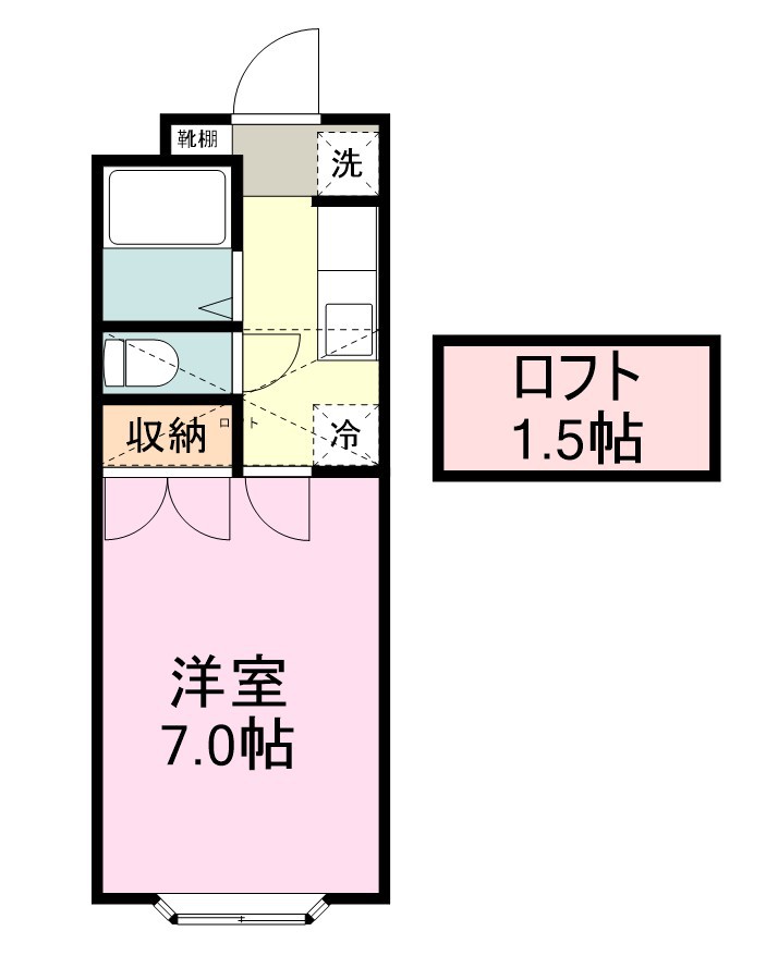 グリーンリーフⅡ 間取り図