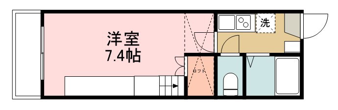 メゾンドショコラ　ドゥ 間取り図