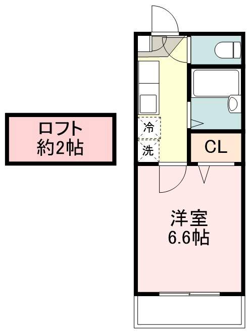 ハーレーヒルズⅢ 202号室 間取り