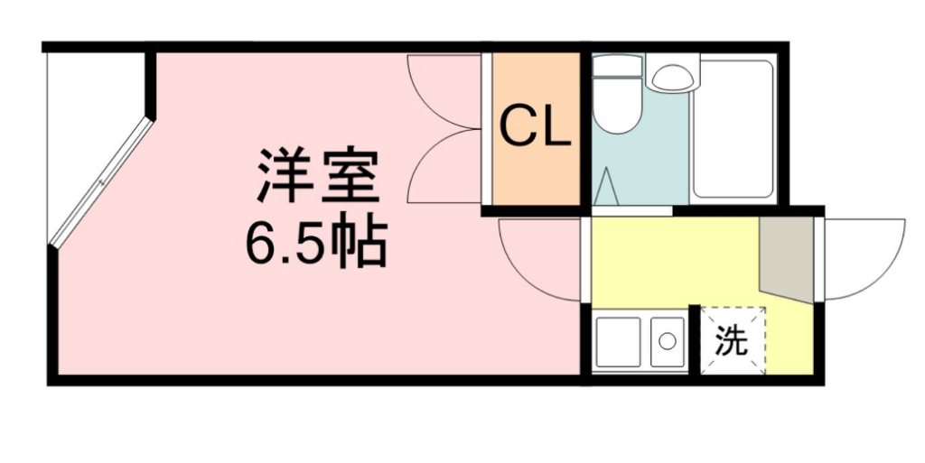 ベルシティ旭ヶ丘 間取り図