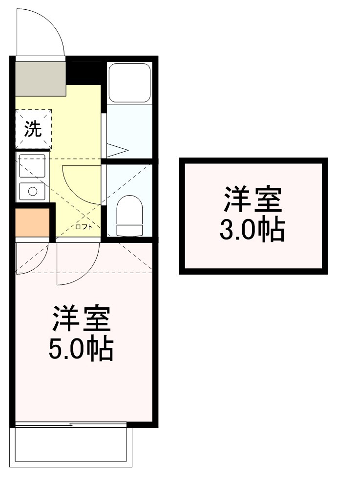 ブリティッシュヒルズ旭ヶ丘 間取り図