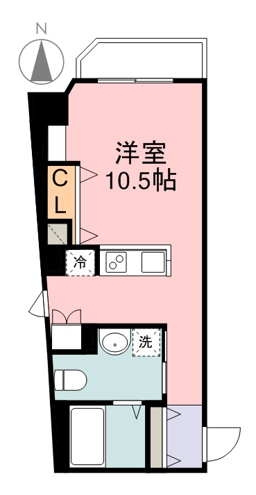 フラワーシティＩＮブラボン 間取り図