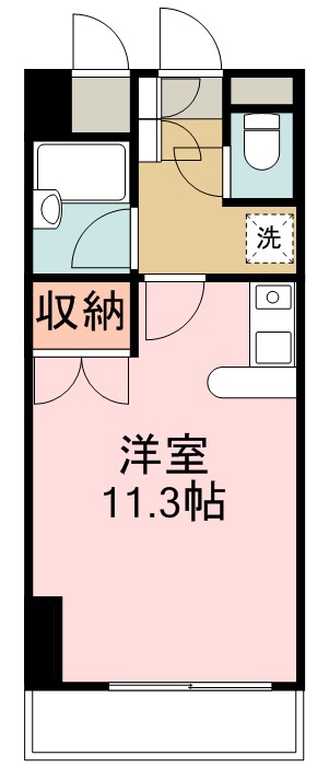 アサノビル 間取り図