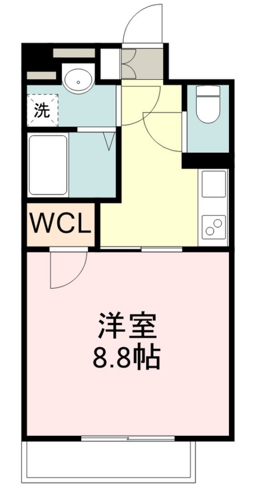 プライムアーバン八乙女中央 間取り図