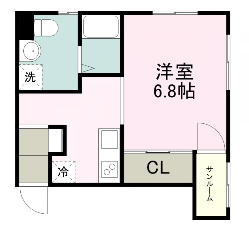 リヴェール旭ヶ丘 間取り図