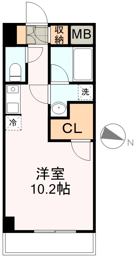 ステラハウス勾当台公園 間取り図