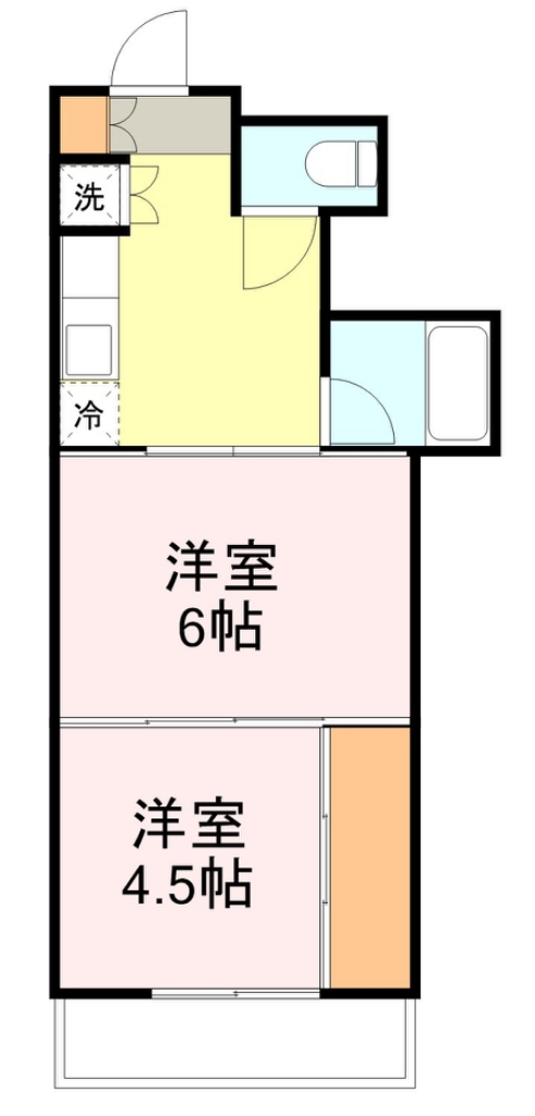 シャングリラ高松 間取り図