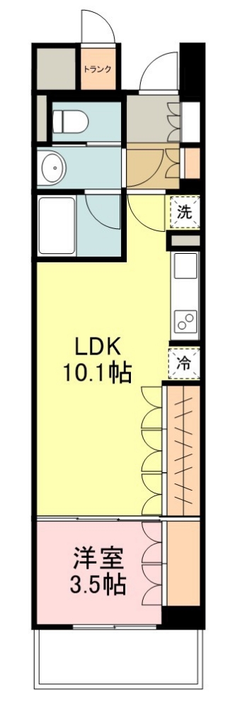 パークアクシス仙台 間取り図