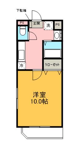 大行院丁スクエア 間取り図