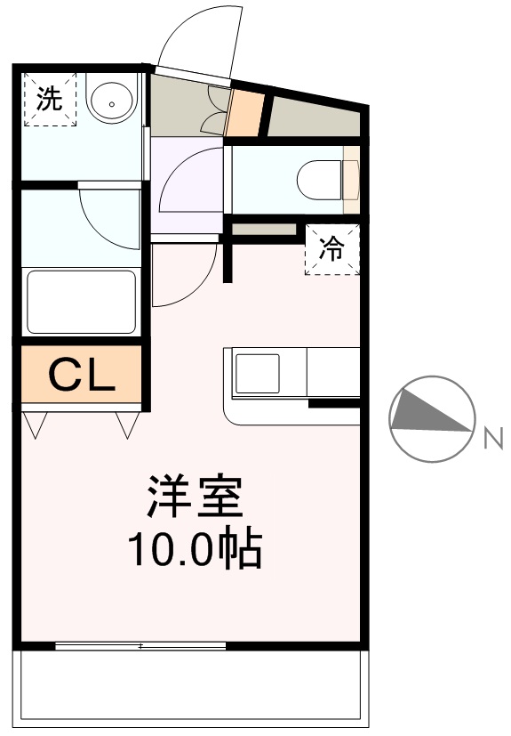 パルグランデ北仙台 間取り図