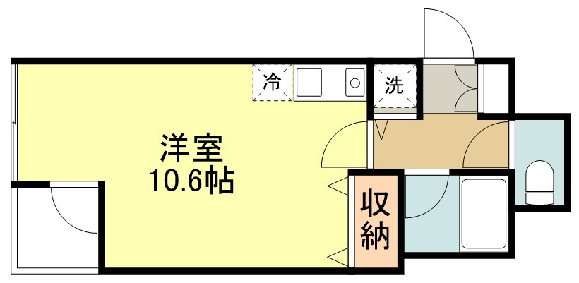 リエス支倉町 403号室 間取り