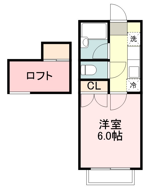 プリンスハイツ柏木 間取り図