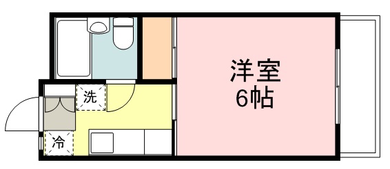 ヴィラージュｍａｓｕｄａ 115号室 間取り