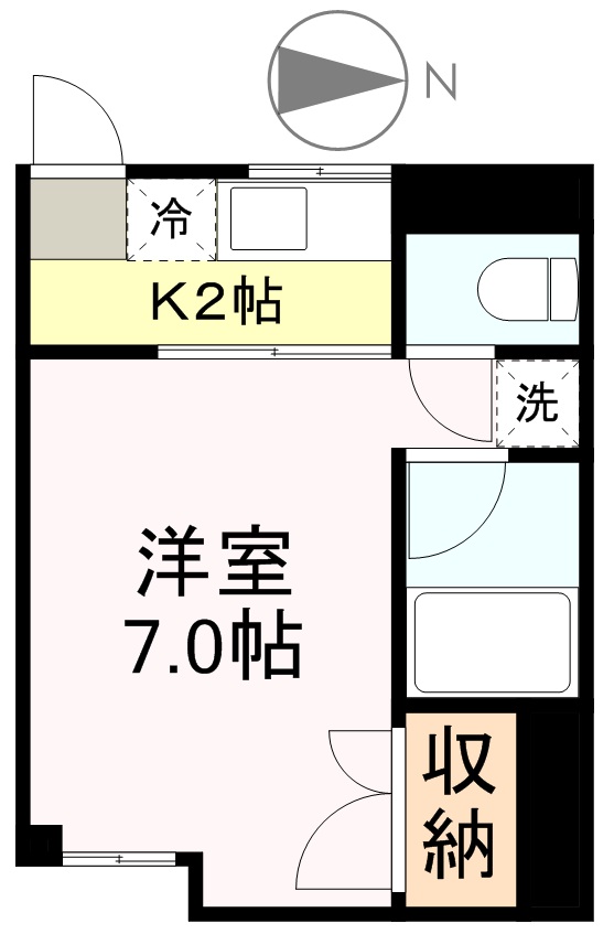 ジュネパレス 間取り図