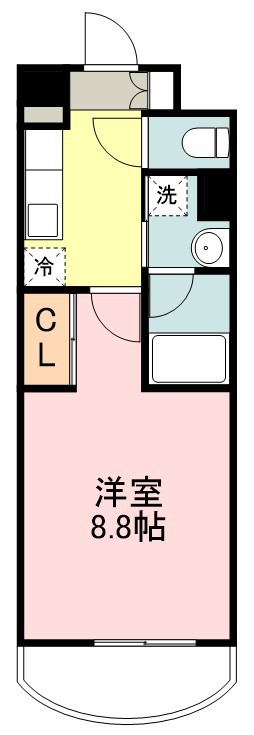 ウィッカムテラス 103号室 間取り