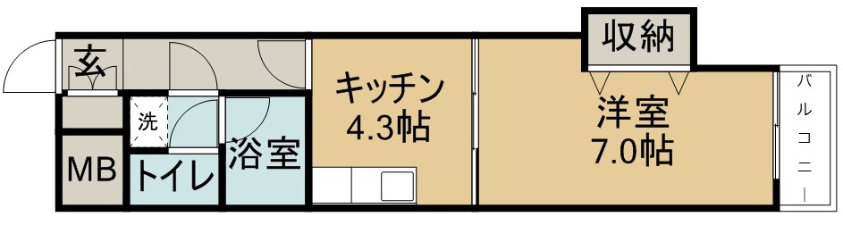 パレスウィスタリア 間取り図