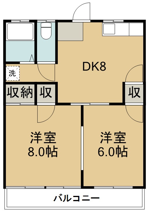 菅原マンション 10号室 間取り
