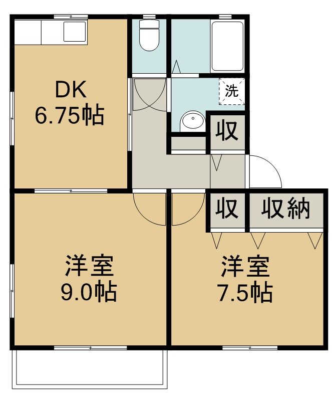 自然倶楽部 間取り図