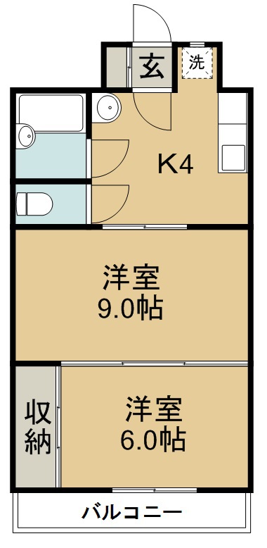アーバンハイツ中野栄 間取り図