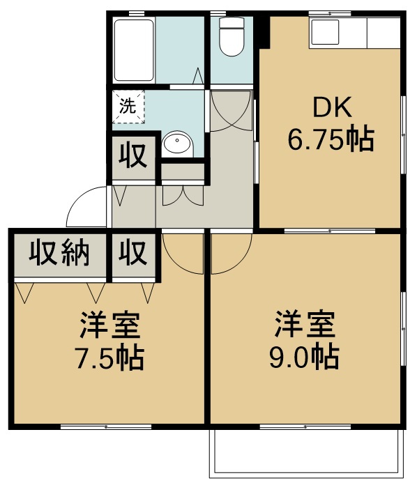 自然倶楽部 間取り図