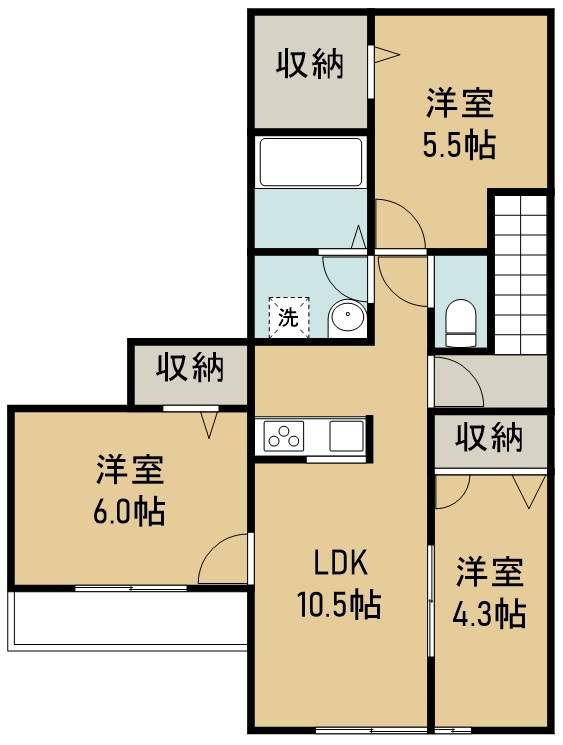 セピアメゾン 間取り図