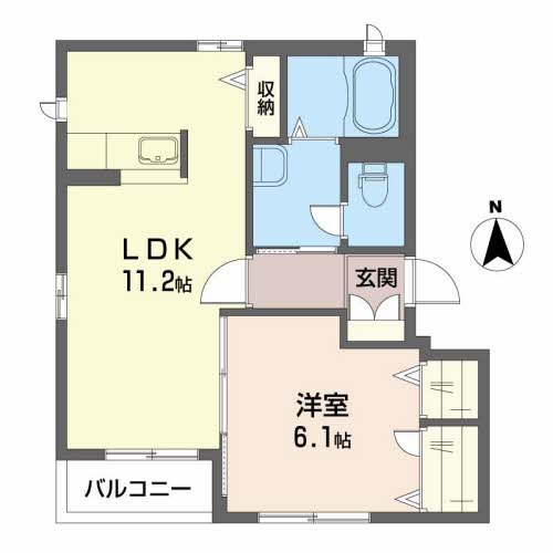 シャーメゾンアゼリア 間取り図