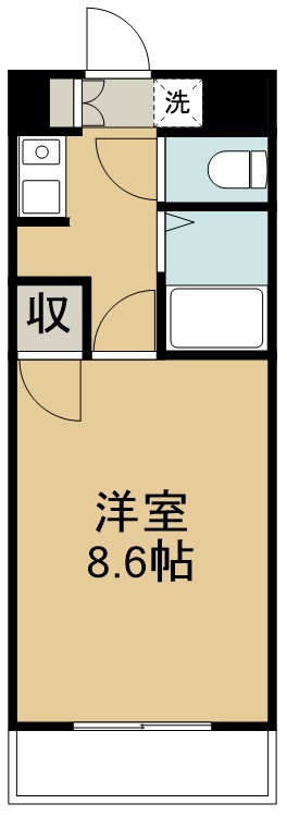 ルーメスト原町 間取り図