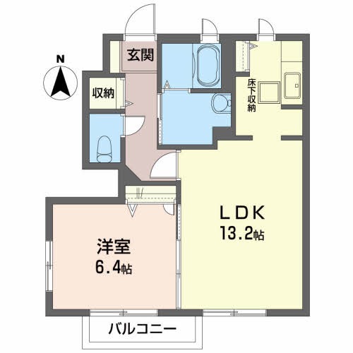 エヌズアーバン 間取り図