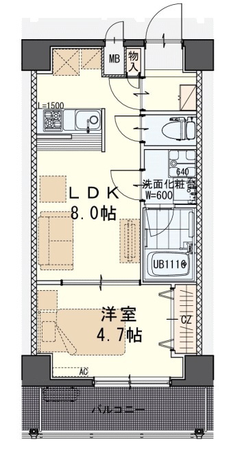 エアフォルク平成 間取り図