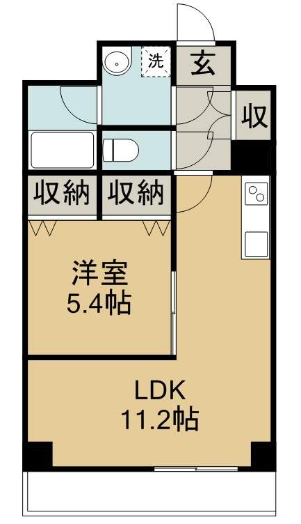 パークサイドレジデンス榴岡 間取り図