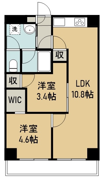 オンディーヌ 間取り図