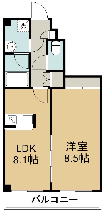 プリエ白鳥 間取り図
